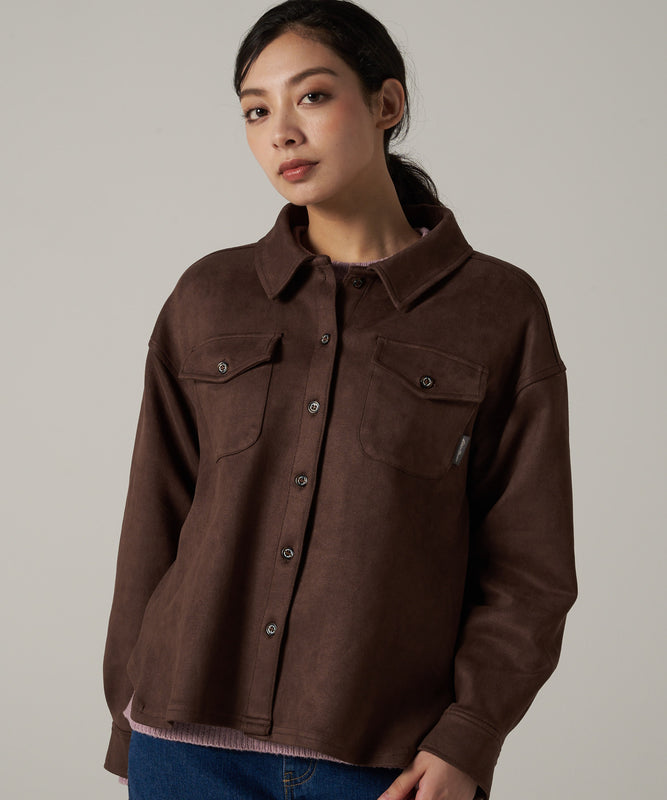 スエード タッチ 長袖シャツ/SUEDE TOUCH LS SHIRT