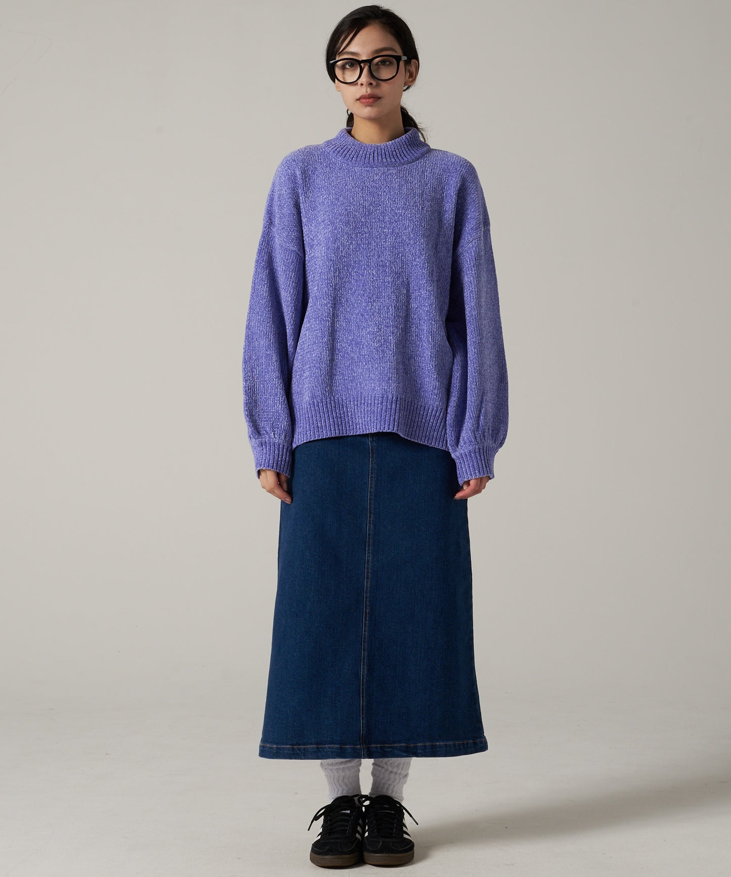 シェニール ニット プルオーバー/CHENILLE KNIT PULLOVER