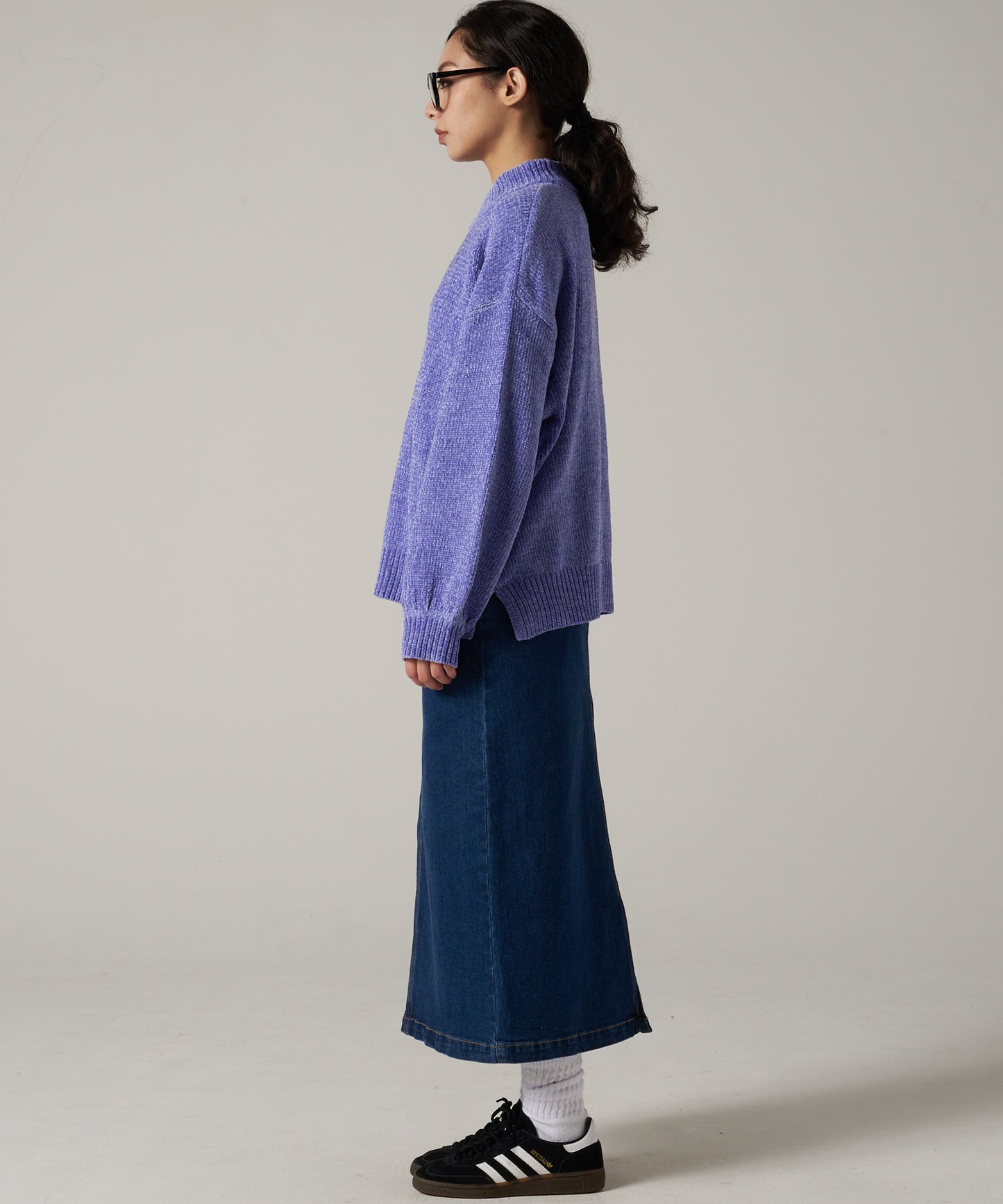 シェニール ニット プルオーバー/CHENILLE KNIT PULLOVER