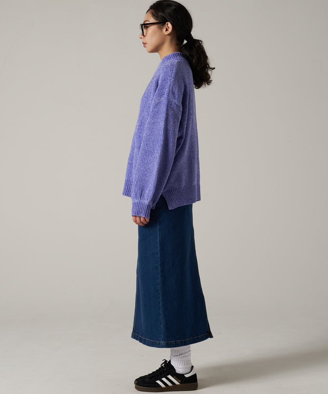 シェニール ニット プルオーバー/CHENILLE KNIT PULLOVER