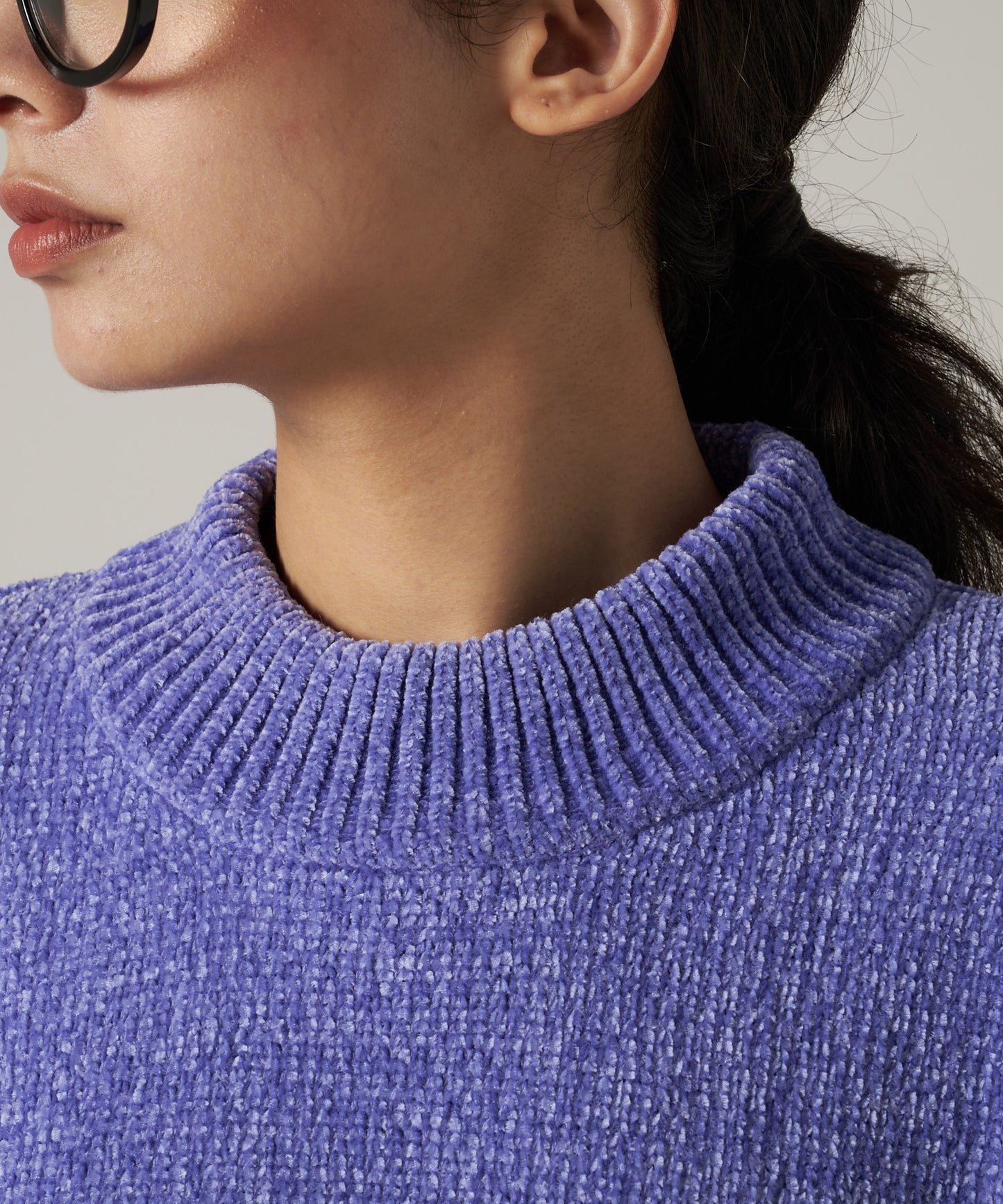 シェニール ニット プルオーバー/CHENILLE KNIT PULLOVER