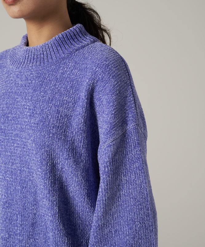 シェニール ニット プルオーバー/CHENILLE KNIT PULLOVER