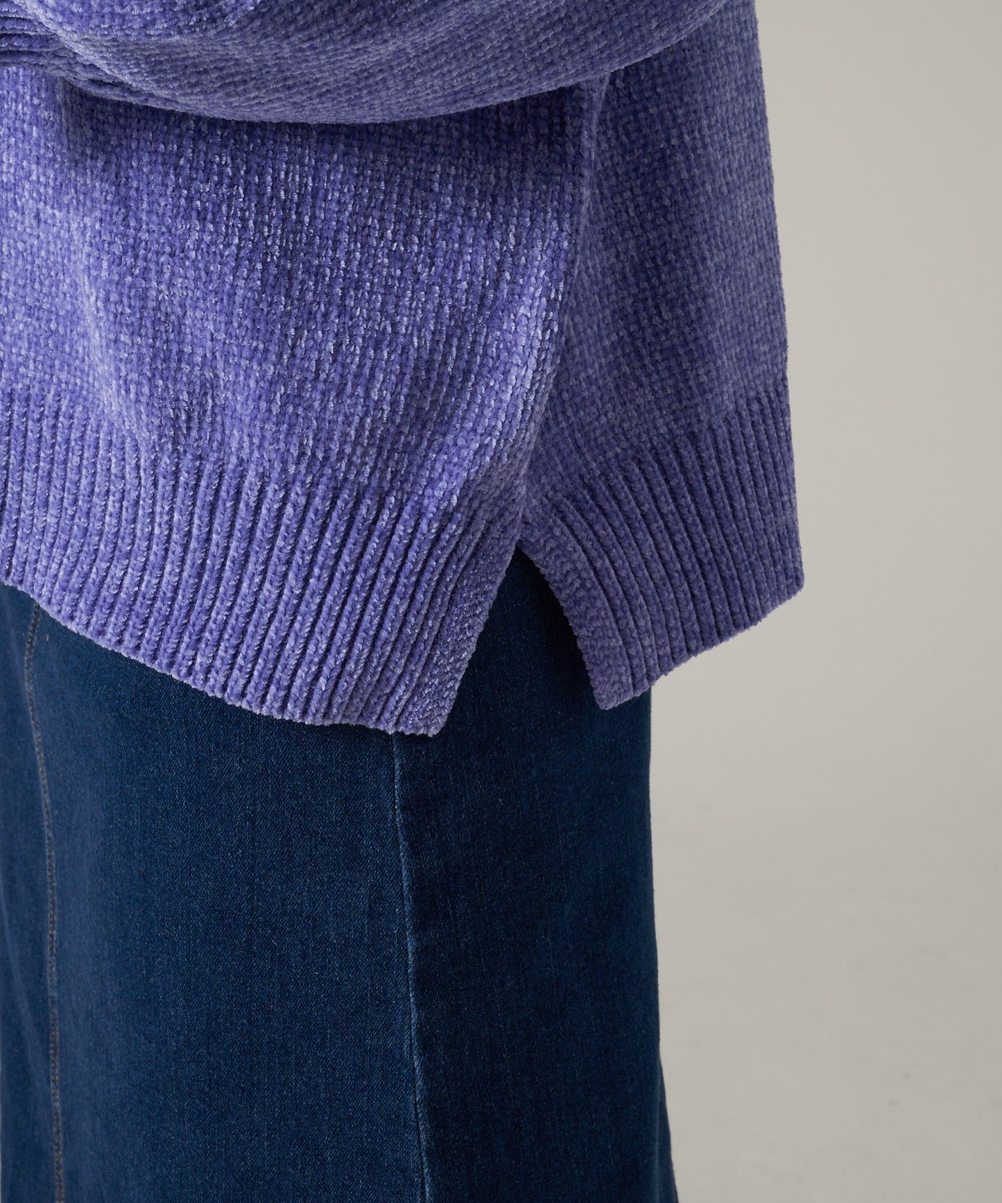 シェニール ニット プルオーバー/CHENILLE KNIT PULLOVER
