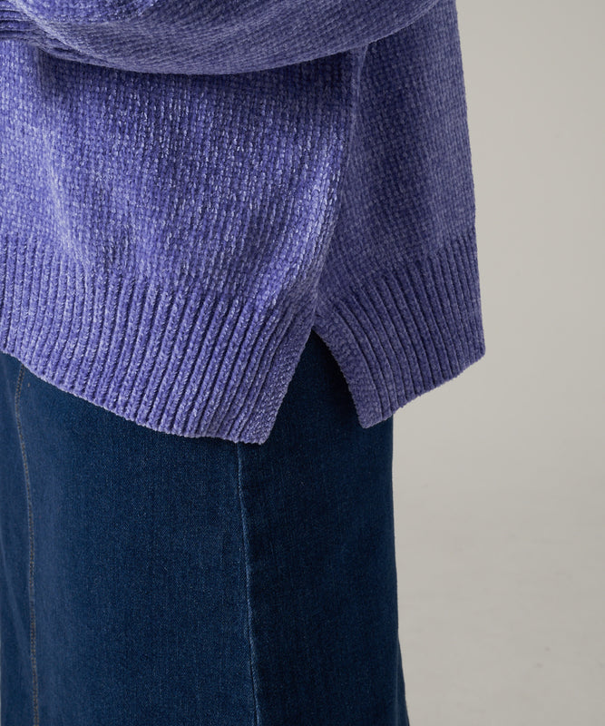 シェニール ニット プルオーバー/CHENILLE KNIT PULLOVER