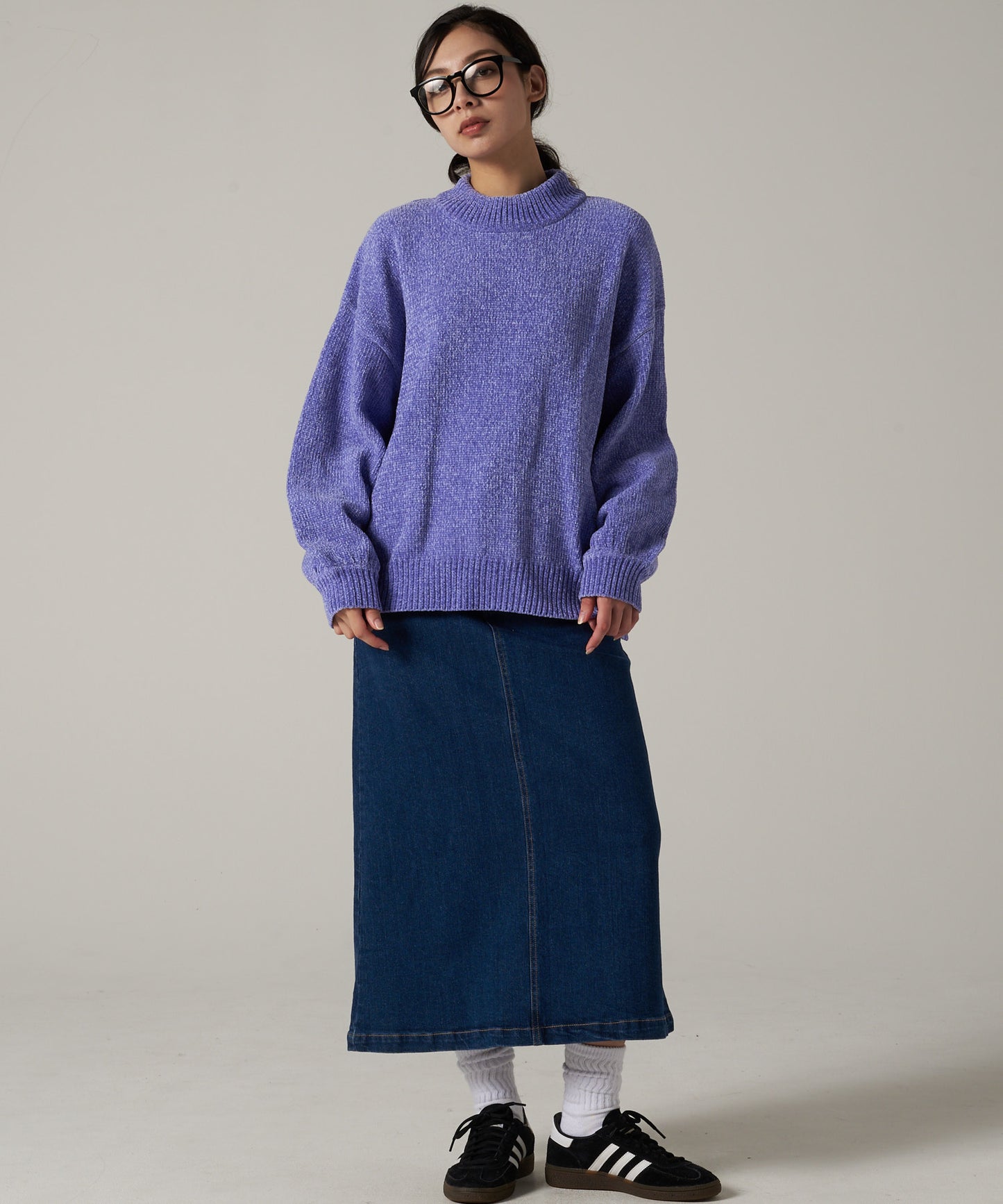 シェニール ニット プルオーバー/CHENILLE KNIT PULLOVER