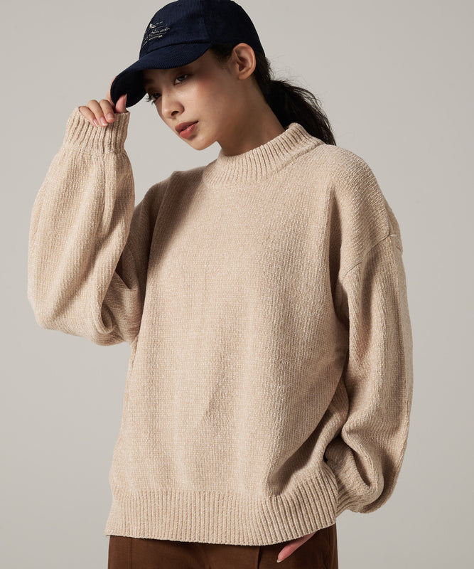 シェニール ニット プルオーバー/CHENILLE KNIT PULLOVER