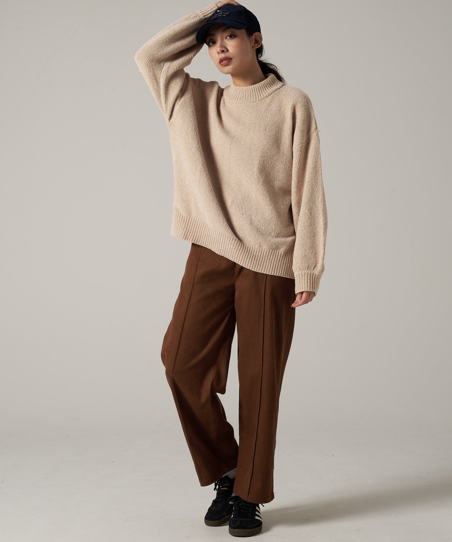 シェニール ニット プルオーバー/CHENILLE KNIT PULLOVER