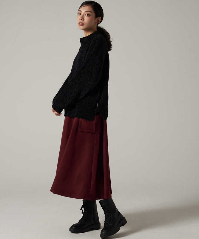 シェニール ニット プルオーバー/CHENILLE KNIT PULLOVER