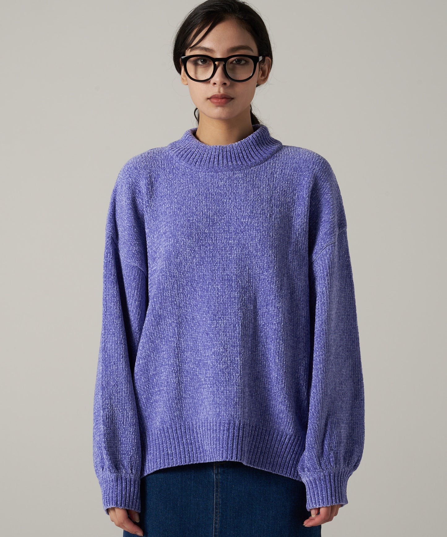 シェニール ニット プルオーバー/CHENILLE KNIT PULLOVER