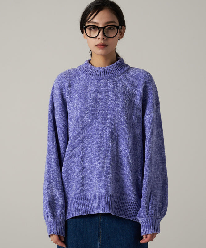 シェニール ニット プルオーバー/CHENILLE KNIT PULLOVER