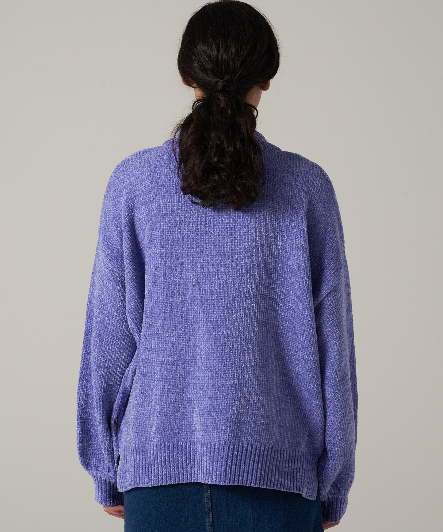 シェニール ニット プルオーバー/CHENILLE KNIT PULLOVER
