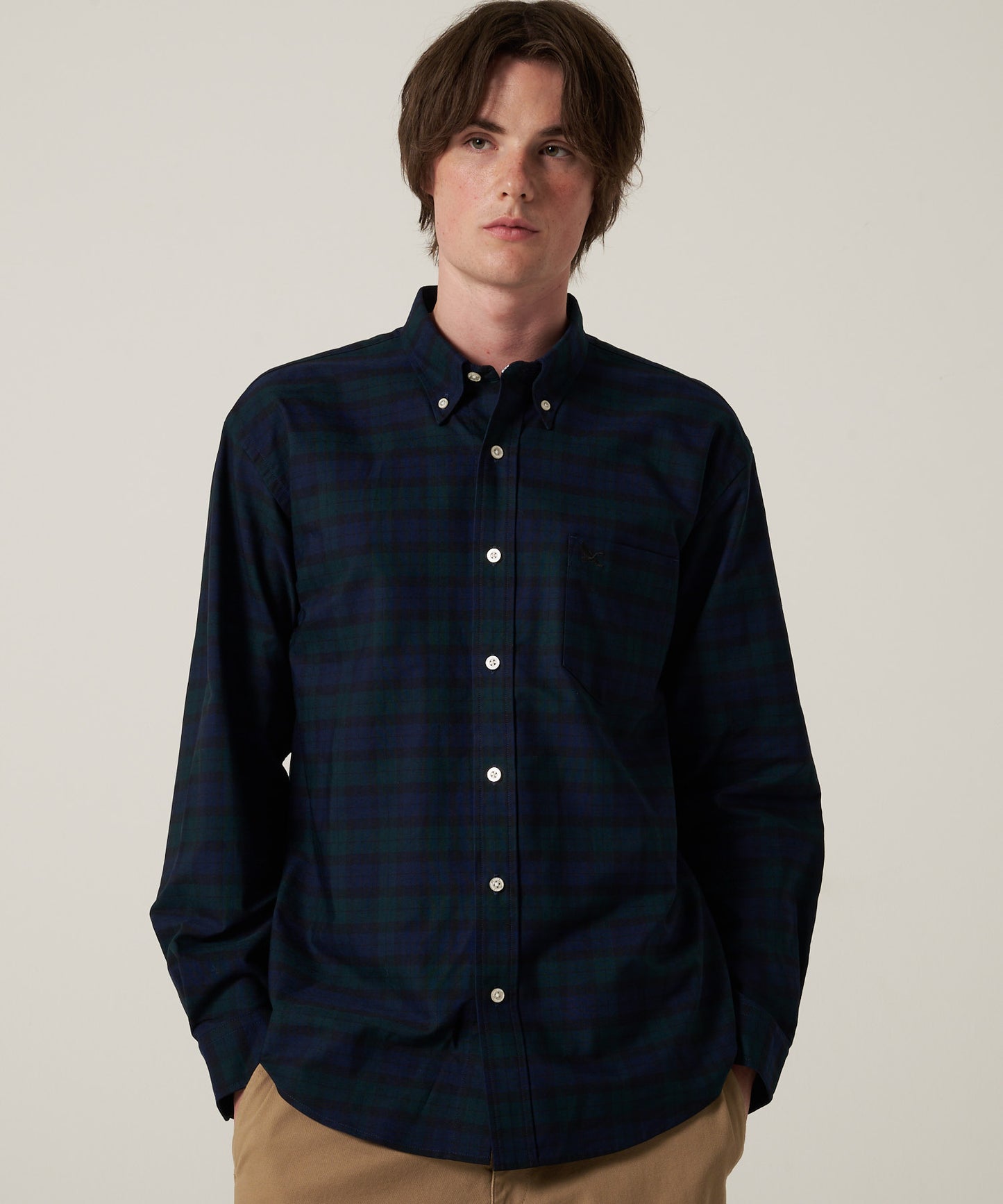 【予約】オックス ストライプ/チェック ボタンダウンシャツ/OX STRIPE/CHK BD SHIRT