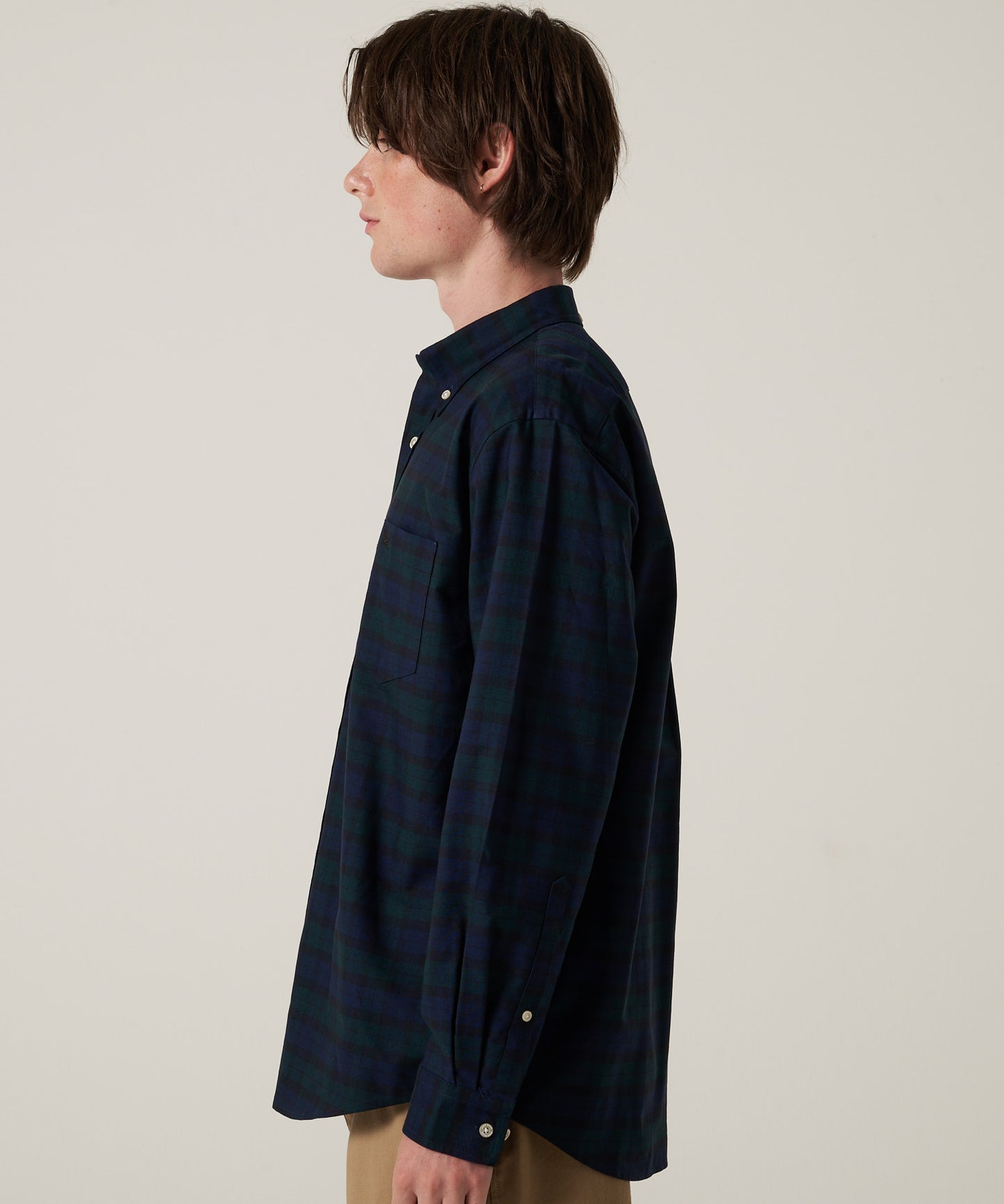 【予約】オックス ストライプ/チェック ボタンダウンシャツ/OX STRIPE/CHK BD SHIRT