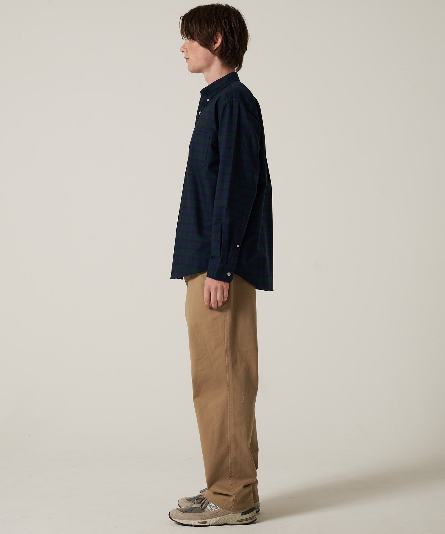 【予約】オックス ストライプ/チェック ボタンダウンシャツ/OX STRIPE/CHK BD SHIRT