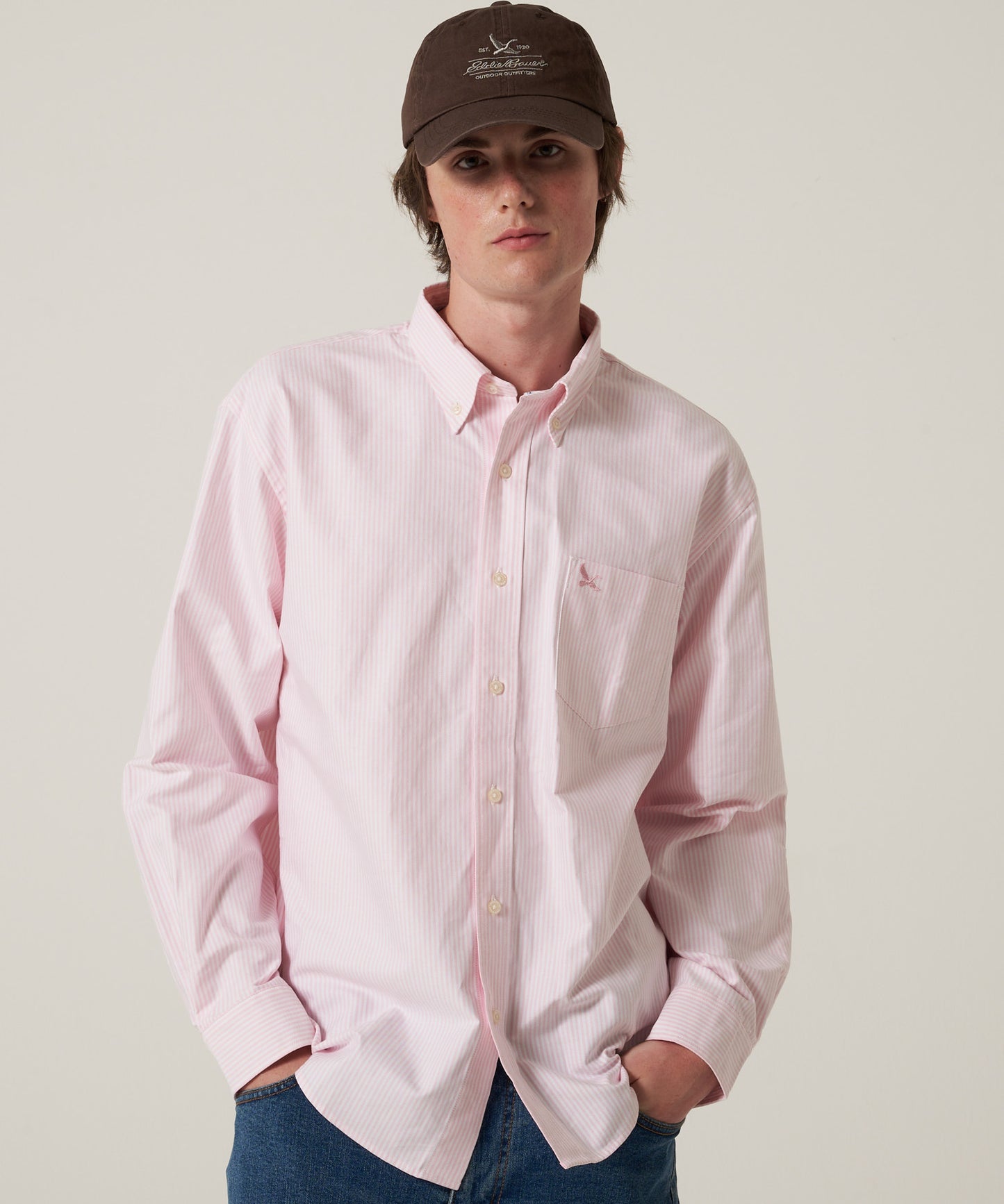 【予約】オックス ストライプ/チェック ボタンダウンシャツ/OX STRIPE/CHK BD SHIRT