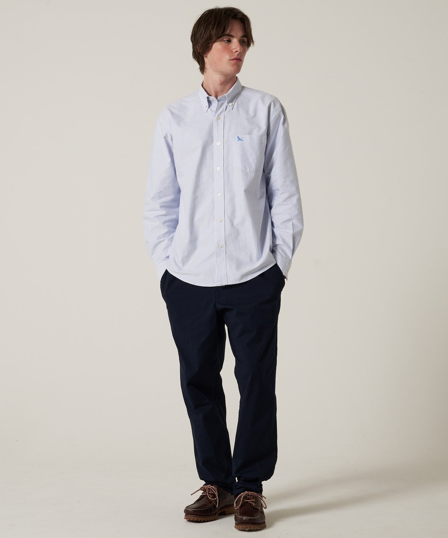 【予約】オックス ストライプ/チェック ボタンダウンシャツ/OX STRIPE/CHK BD SHIRT