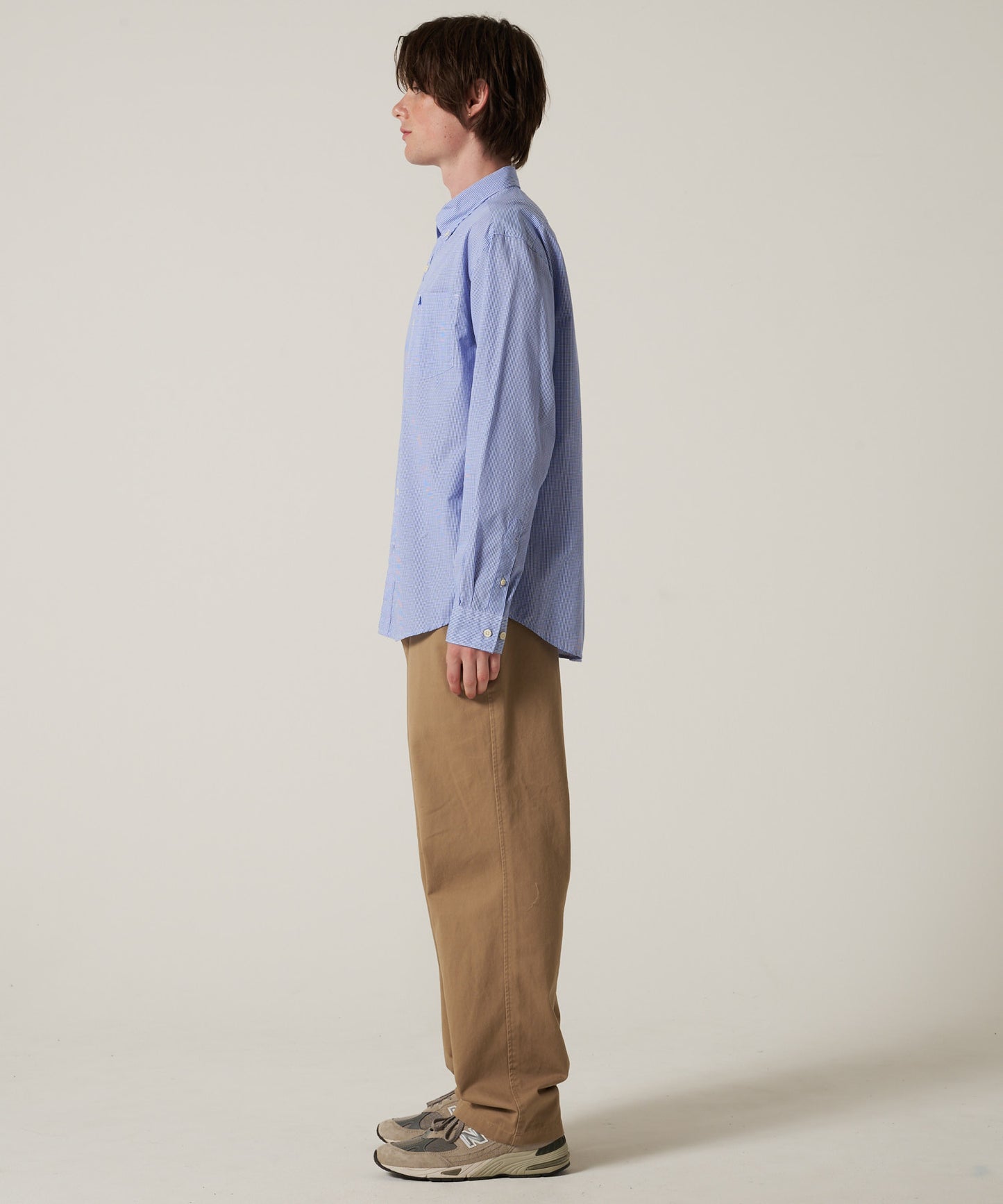 ブロード チェック 刺繡シャツ/BROAD CHECK EMB SHIRT