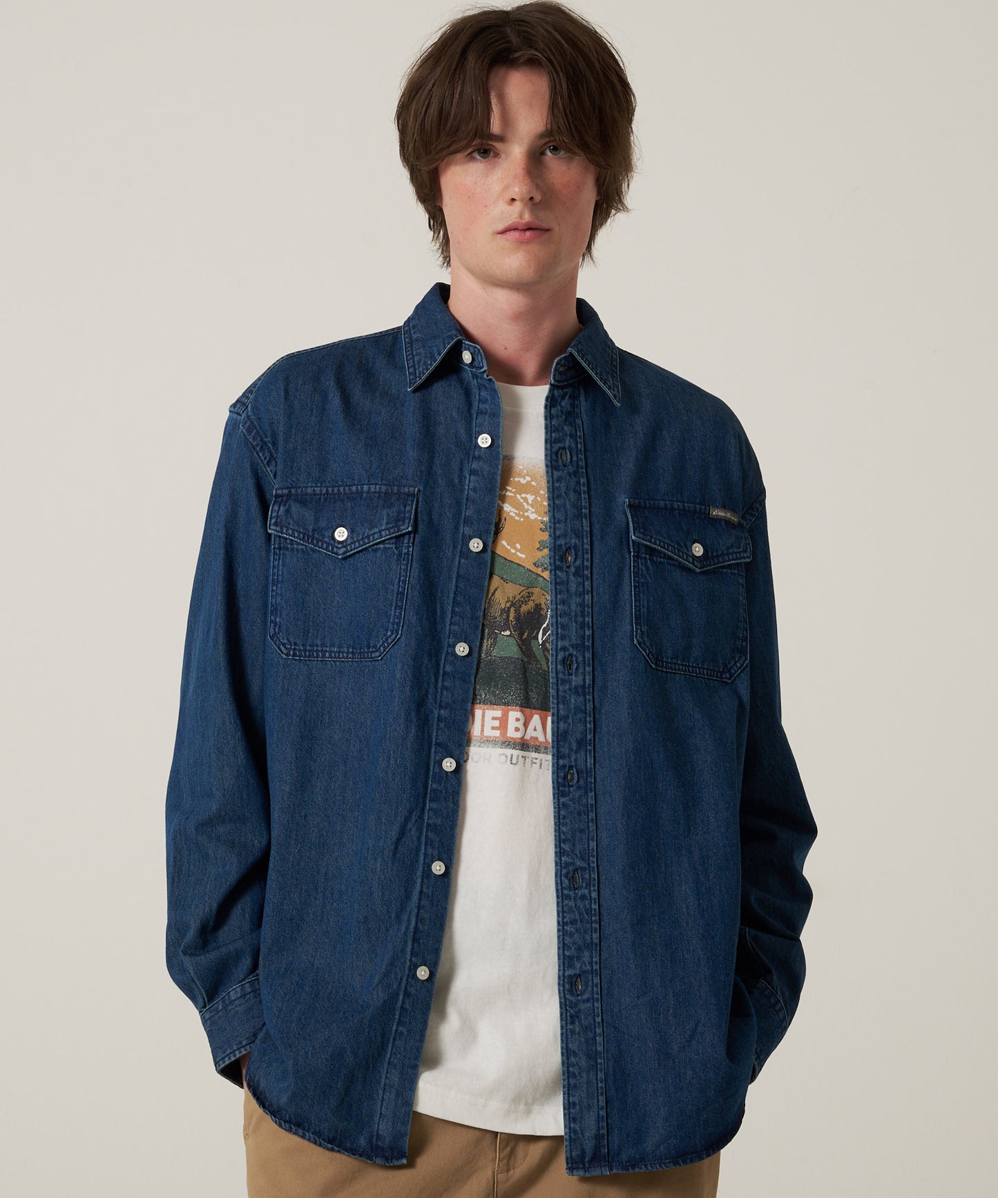 【予約】アドベンチャー 4シーズン 長袖デニムシャツ/LS ADVENTURER 4S DENIM SHIRT