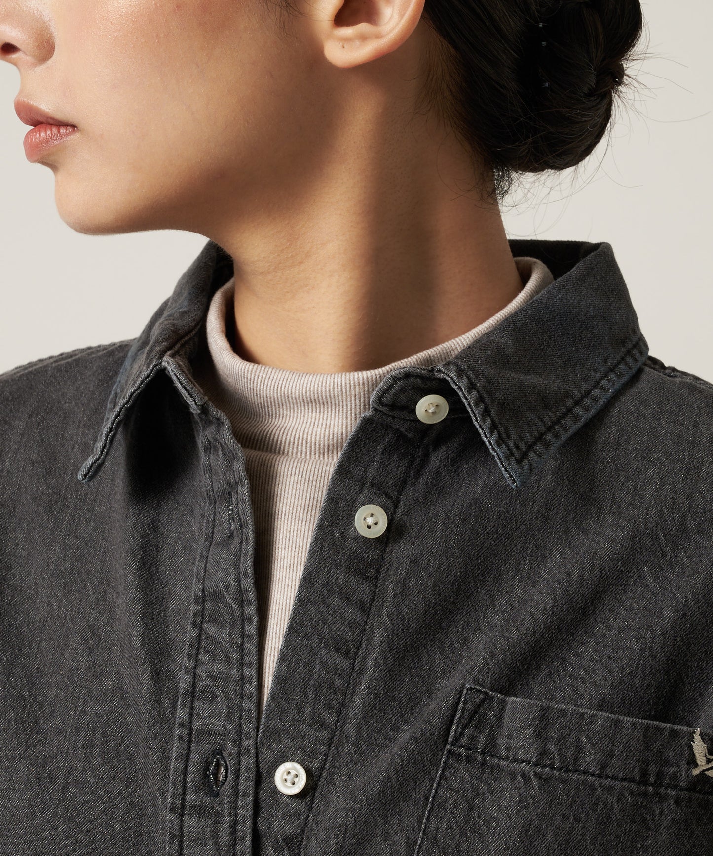 アドベンチャー 長袖デニムシャツ/LS ADVENTURER DENIM SHIRT