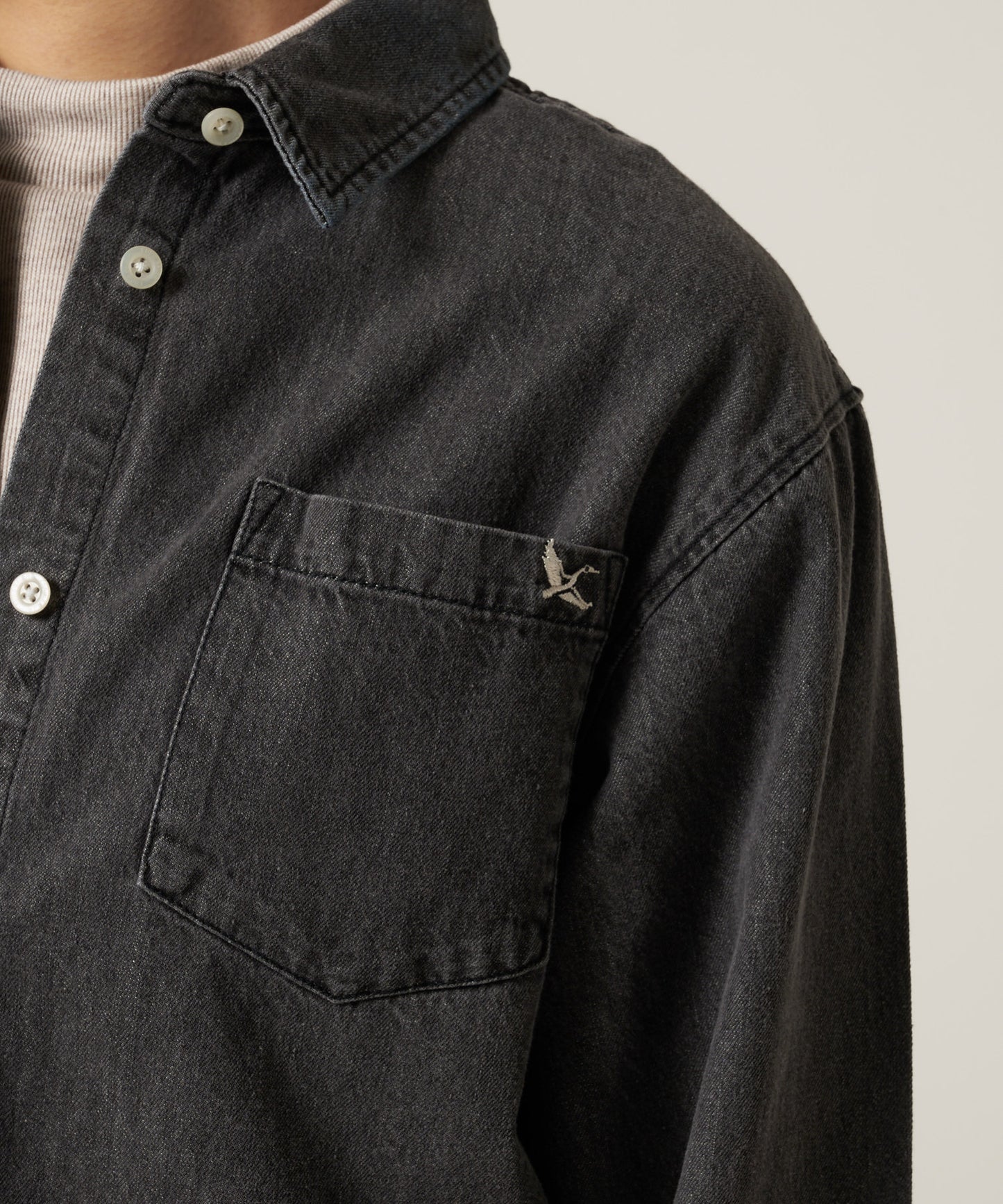 アドベンチャー 長袖デニムシャツ/LS ADVENTURER DENIM SHIRT