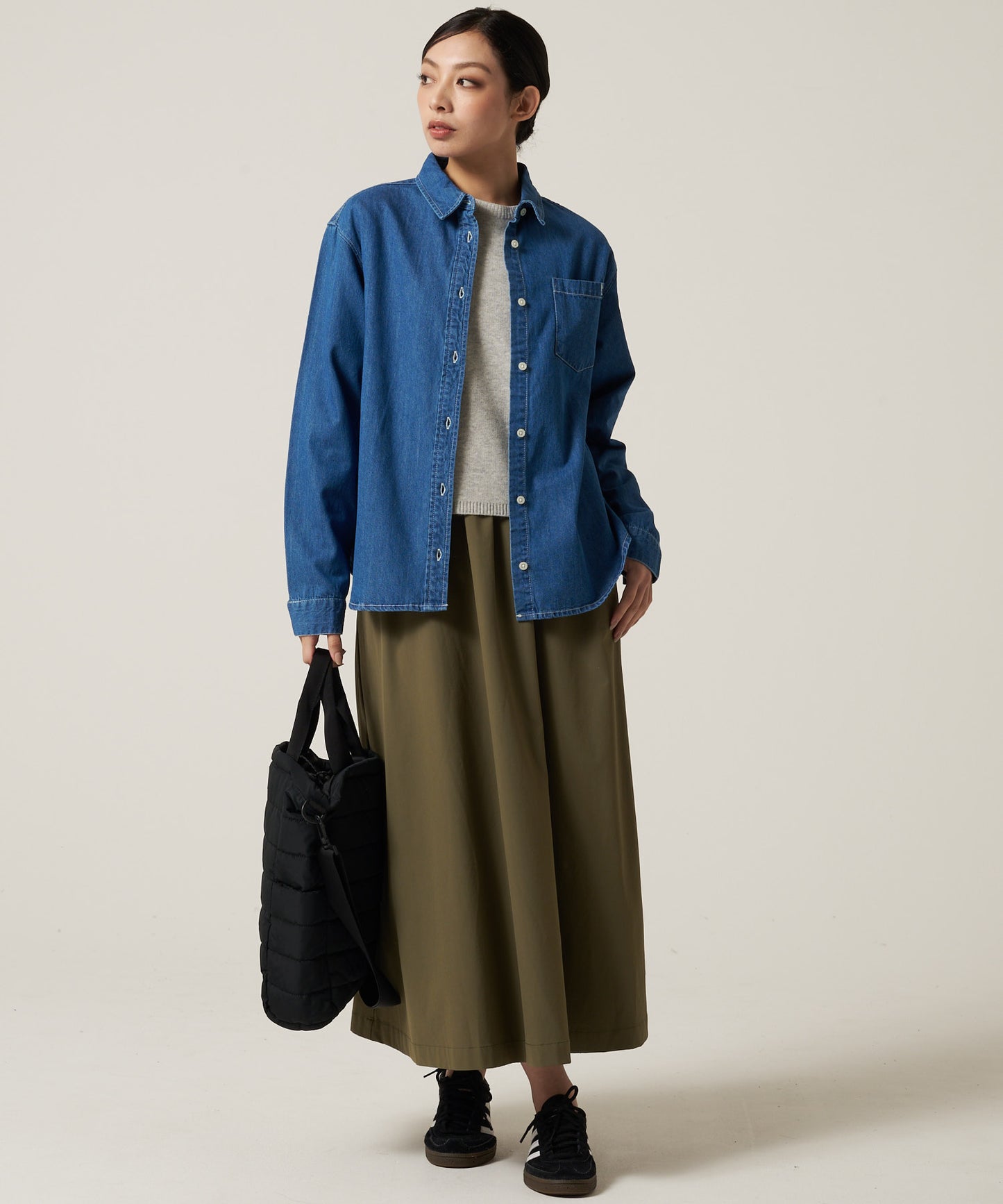 アドベンチャー 長袖デニムシャツ/LS ADVENTURER DENIM SHIRT