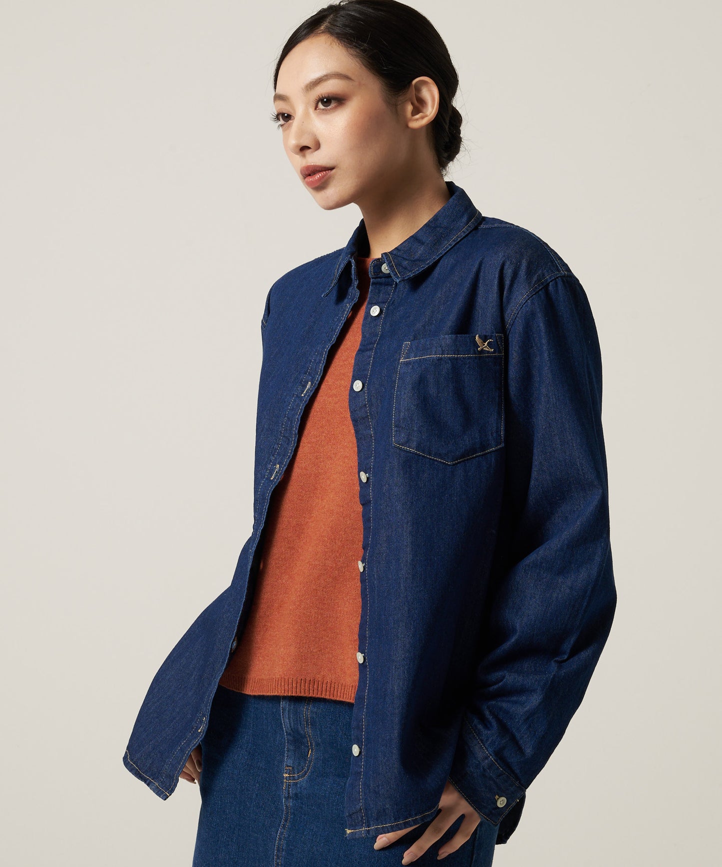 アドベンチャー 長袖デニムシャツ/LS ADVENTURER DENIM SHIRT