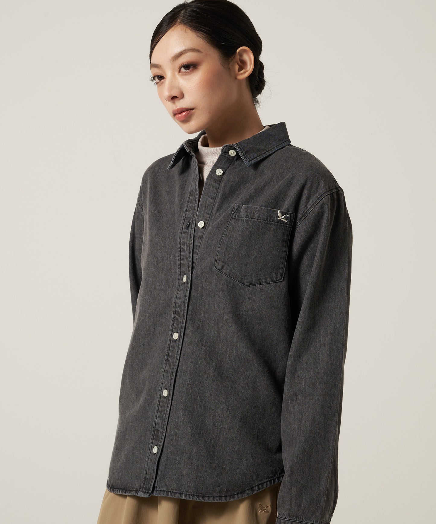 アドベンチャー 長袖デニムシャツ/LS ADVENTURER DENIM SHIRT