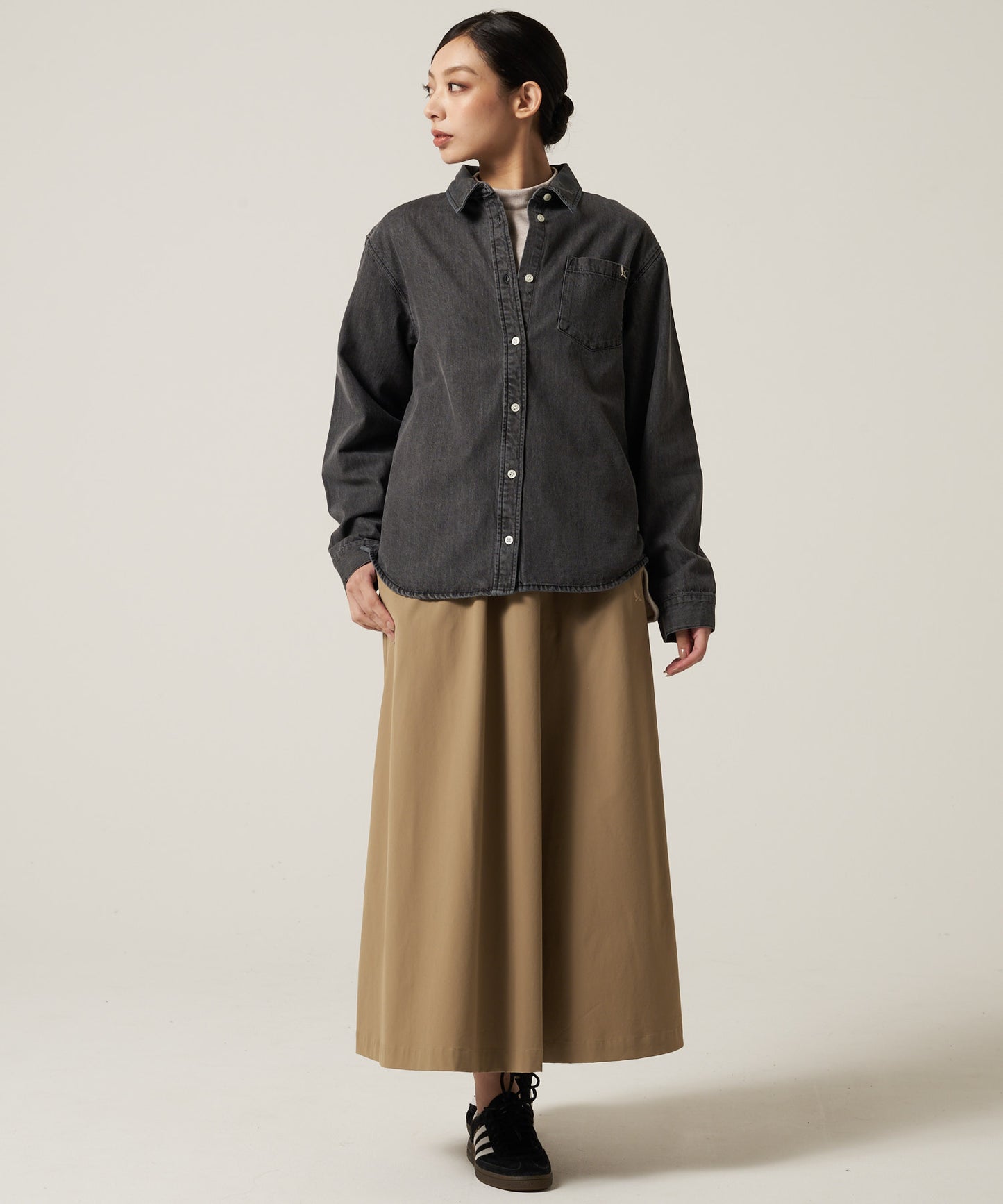 アドベンチャー 長袖デニムシャツ/LS ADVENTURER DENIM SHIRT