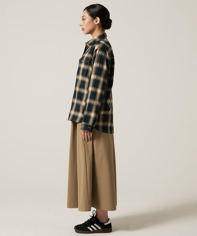 プレイド ツイル 長袖シャツ/LS PLAID TWILL SHIRT