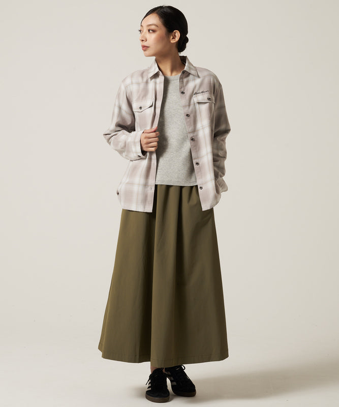 プレイド ツイル 長袖シャツ/LS PLAID TWILL SHIRT