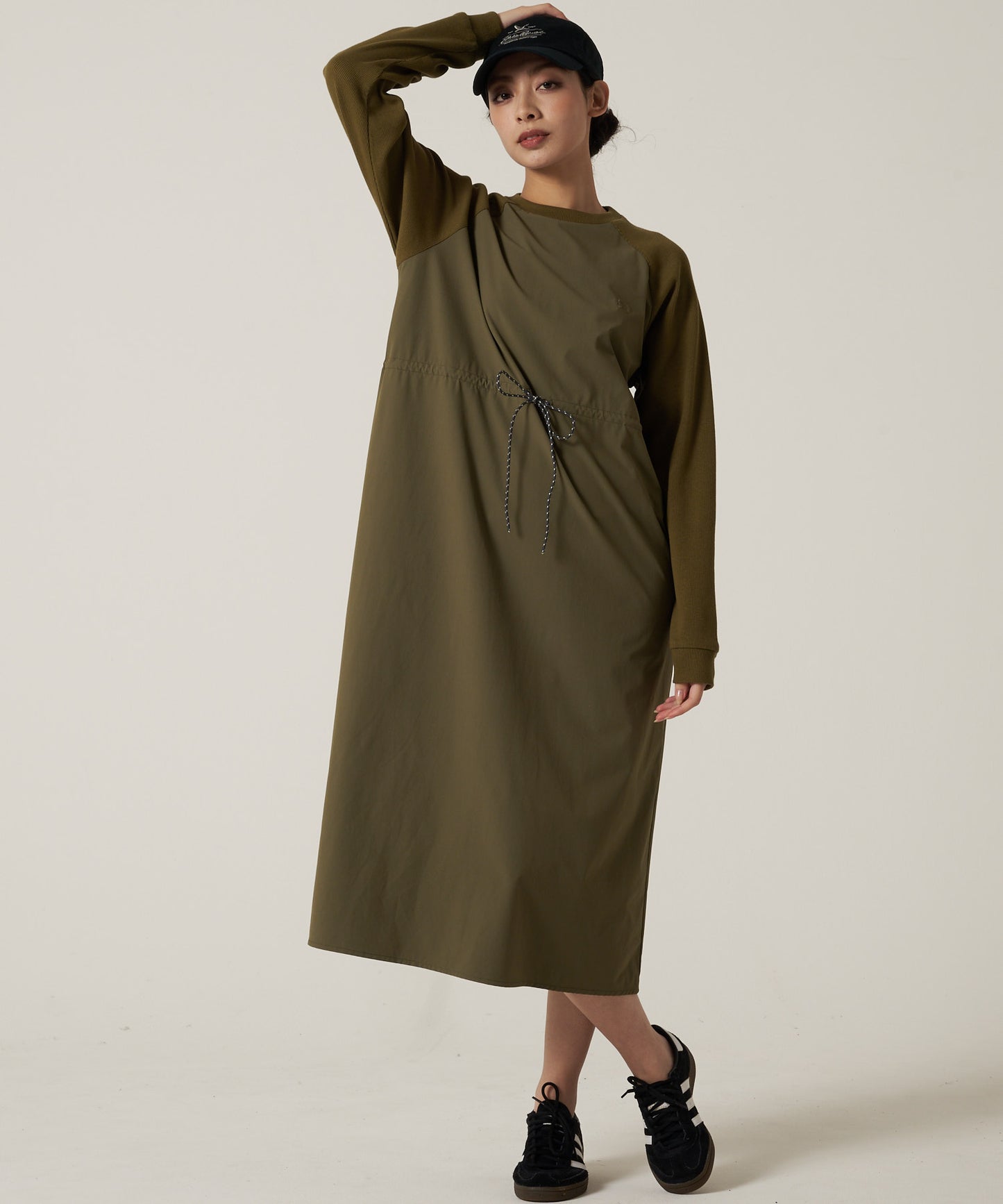 ドッキング デパーチャー ミディワンピース/DOCKING DEPARTURE MIDI DRESS