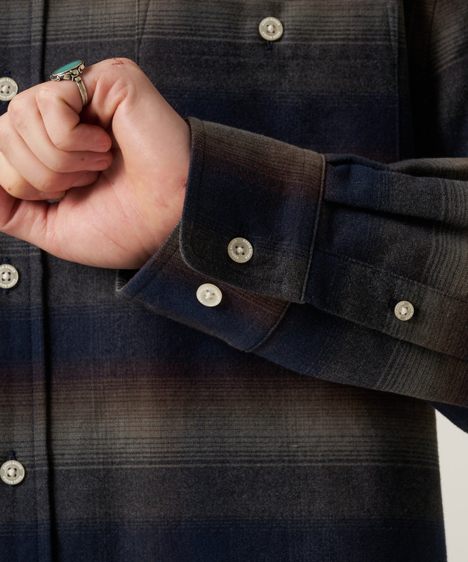 スノーキャット フランネルチェック 長袖シャツ/LS SNOWCAT FLANNEL CHECK SHIRT