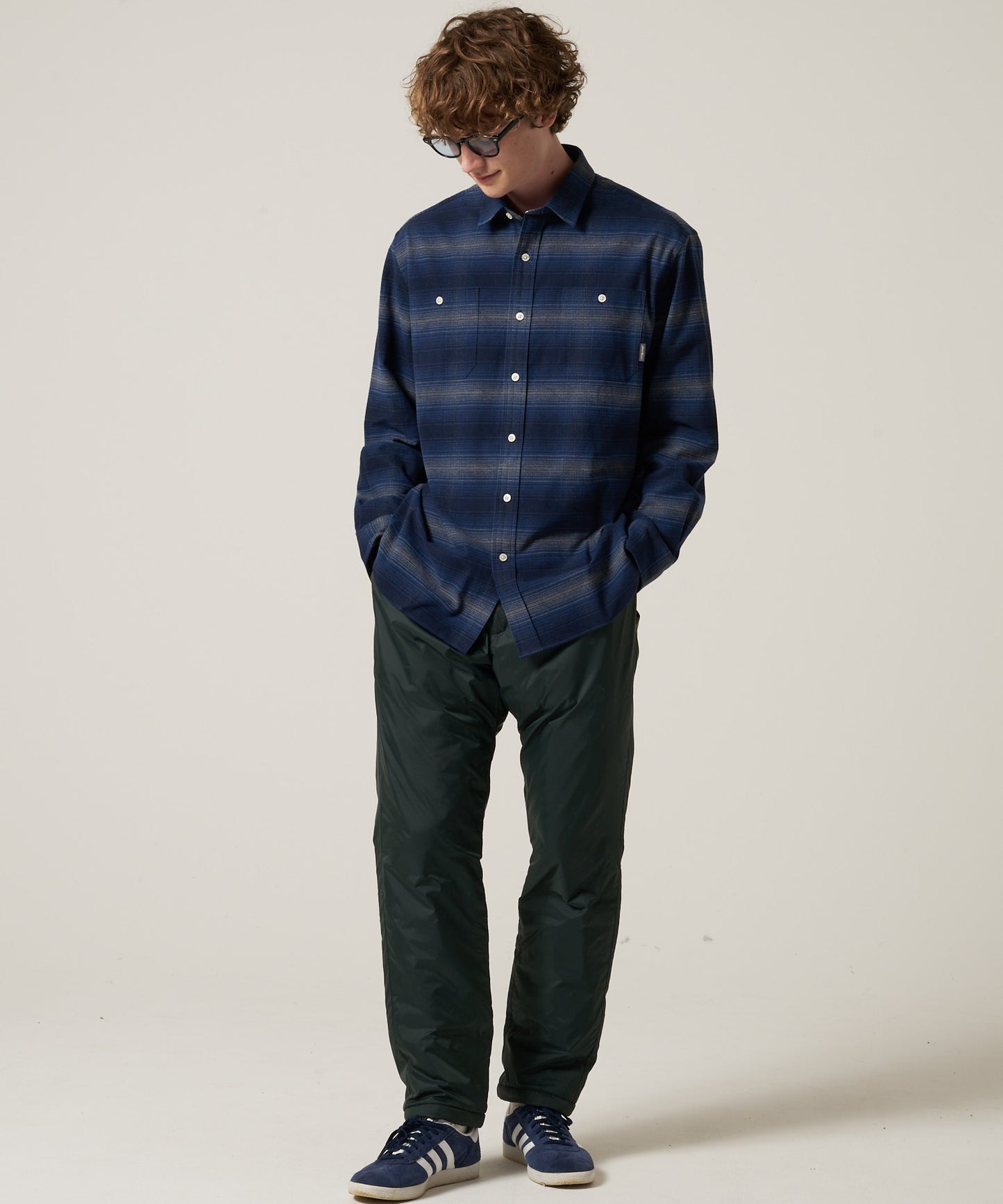 スノーキャット フランネルチェック 長袖シャツ/LS SNOWCAT FLANNEL CHECK SHIRT