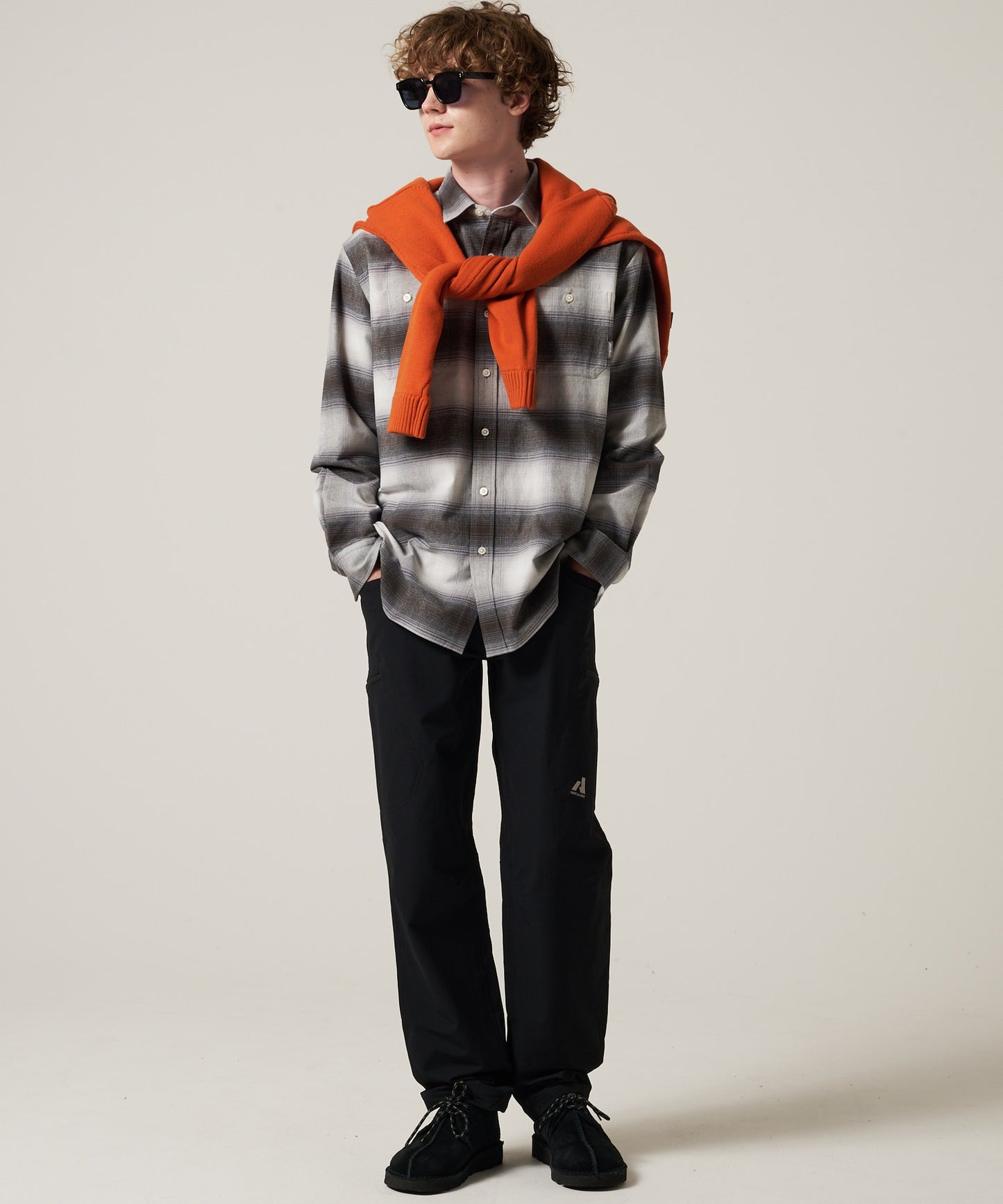 スノーキャット フランネルチェック 長袖シャツ/LS SNOWCAT FLANNEL CHECK SHIRT