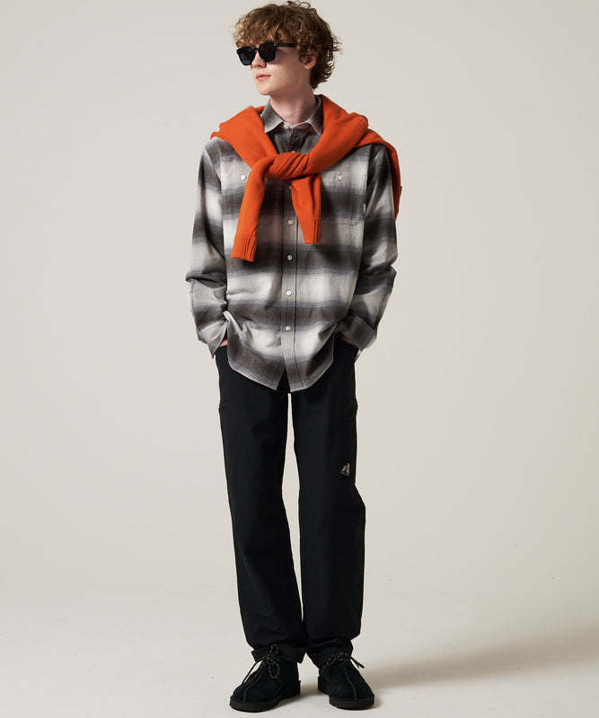 スノーキャット フランネルチェック 長袖シャツ/LS SNOWCAT FLANNEL CHECK SHIRT