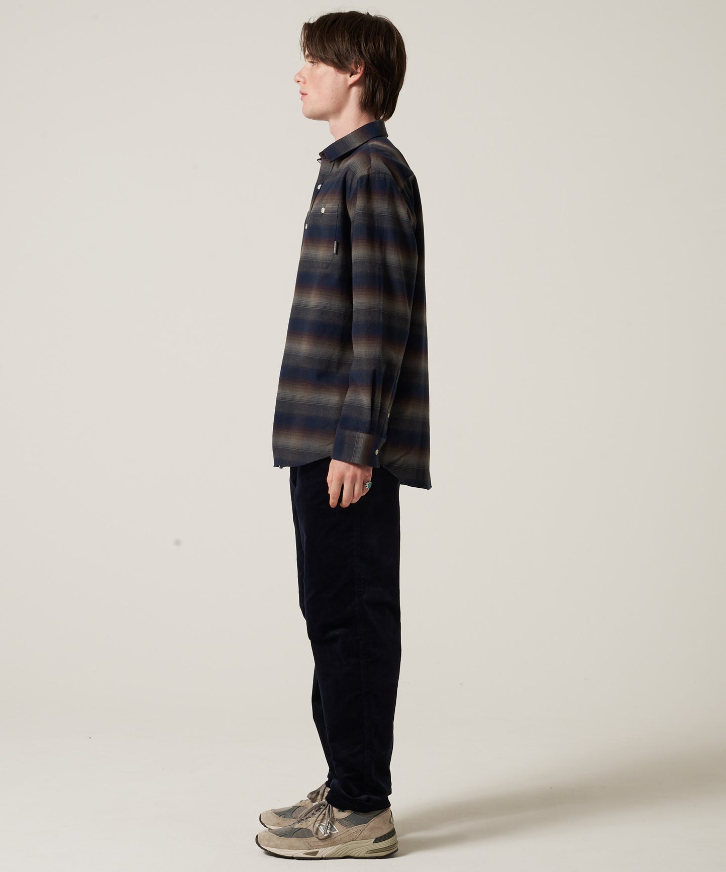 スノーキャット フランネルチェック 長袖シャツ/LS SNOWCAT FLANNEL CHECK SHIRT