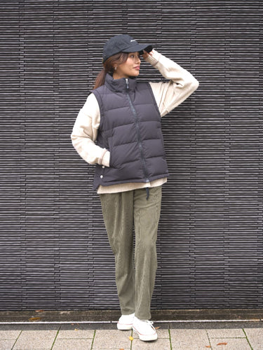 お散歩やアクティブな日におすすめのスタイル。