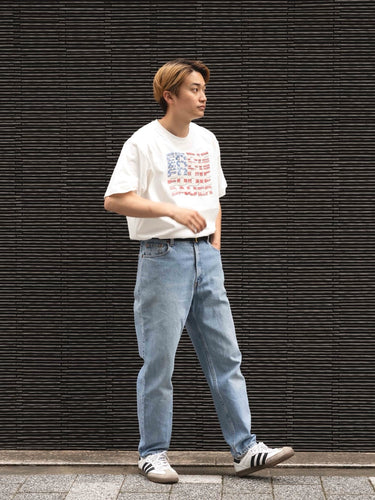 トレンド感のあるアメカジコーデ