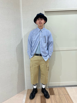 暑い季節にちょうどいい、新作クロップドパンツで快適スタイル サムネイル