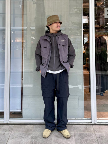 ベストを重ねてこなれ感アップ!