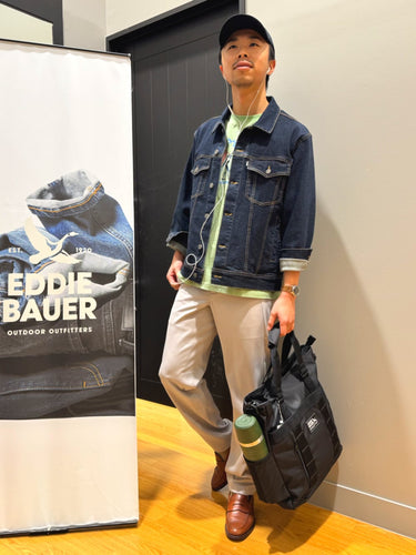 春風に乗せて、EddieBauerスタイルで爽やかコーデ