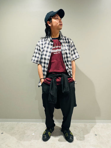 夏の黒をカッコよく攻略!ソーラーフォイルセットアップスタイル