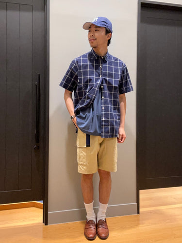 ネイビーコーデ