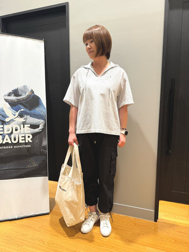 暑い日にピッタリのシャツコーデ