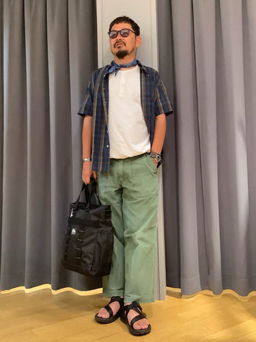 街でも着れるアウトドアコーデ