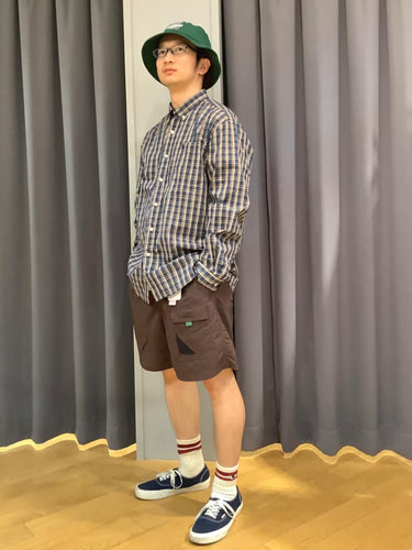 “長袖×ショーツstyle”