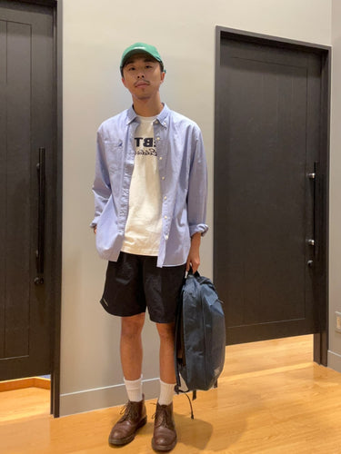 BDシャツを使用したコーデ