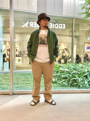 オシャレと絶妙なリラックス感を味わえるコーデ