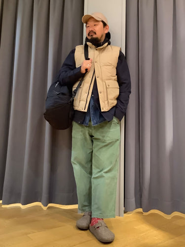 BLIZZARD MASTER VESTを使ったコーディネート