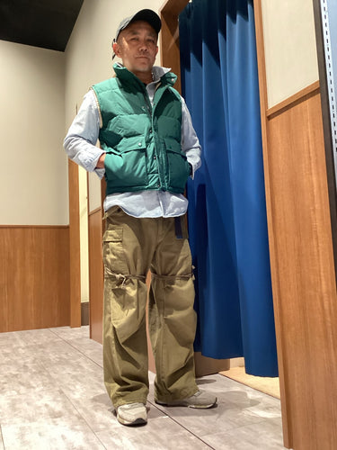人気のブリザードマスタベスト着てみました